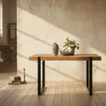 WOODEN END TABLE (K/D)