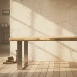 Wooden Dining Table 3.6 cm thickness, Solid Acacia