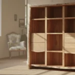 Wooden Display Cabinet