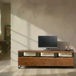 Wooden TV cabinet